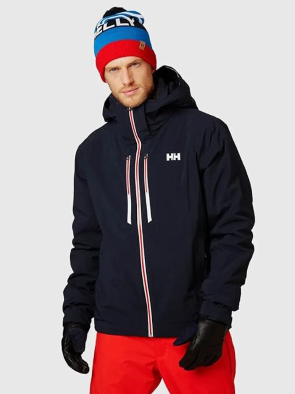 Helly Hansen Lilaloft Insulated Ski Jacket - Men - Large - Navy - Excellent